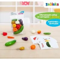 Развивающая игрушка Zabiaka Овощи 4096684 фото