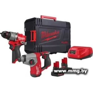 Milwaukee M12 FPP2BG2-502X 4933500138 (шуруповерт, перфоратор, 2 АКБ, кейс) Milwaukee M12 FPP2BG2-502X 4933500138 (шуруповерт, перфоратор, 2 АКБ, кейс) фото