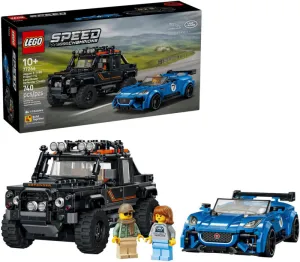Конструктор LEGO Speed Champions 77264 Jaguar Project 7 & Land Rover Defender фото