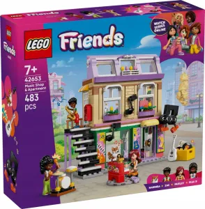 Конструктор LEGO Friends Музыкальный магазин и квартира 42653 фото