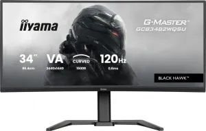 Игровой монитор iiyama G-Master Black Hawk GCB3482WQSU-B1 фото