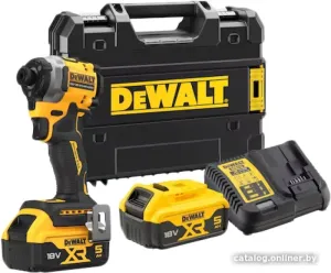 Винтоверт DeWalt DCF850P2T (с 2-мя АКБ 5 Ач, кейс) фото