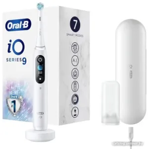 Электрическая зубная щетка Oral-B iO 9 (белый) фото
