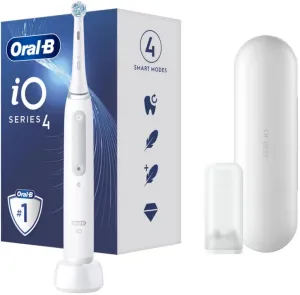 Электрическая зубная щетка Oral-B iO Series 4 (белый) фото