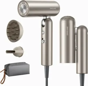 Фен Dreame Pocket Pro High Speed Hair Dryer AHD51 (титановое золото) фото