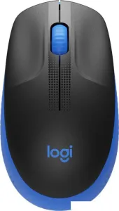 Мышь Logitech M190 (черный/синий) фото