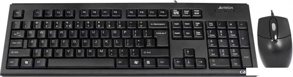 Офисный набор A4Tech KRS-8372 USB Black фото