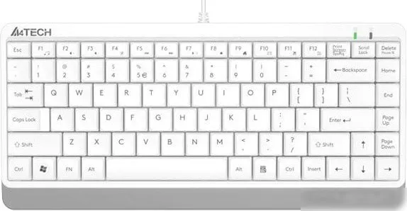 Клавиатура A4Tech Fstyler FK11 (белый/серый) фото
