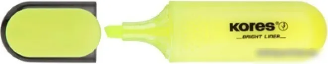 Текстовыделитель Kores Bright Liner 36101.01 (желтый) фото