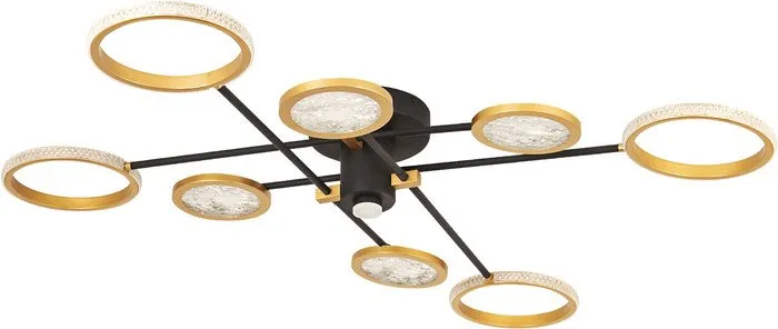 Припотолочная люстра LED4U L3123-8 фото