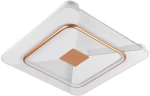 Припотолочная люстра LED4U L1024-500 WH-GD фото