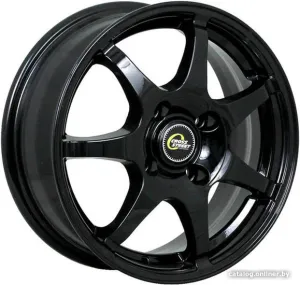 Литые диски Cross Street CR-15 15x6" 4x100мм DIA 67.1мм ET 40мм Black фото