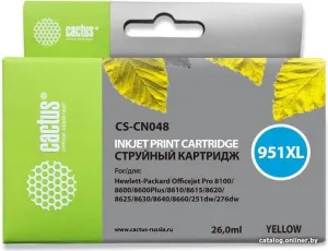 Картридж CACTUS CS-CN048 (аналог HP CN048) фото