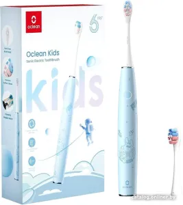 Электрическая зубная щетка Oclean Kids (голубой) фото