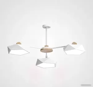 Припотолочная люстра ImperiumLoft Geometric-Ch01 186751-26 фото
