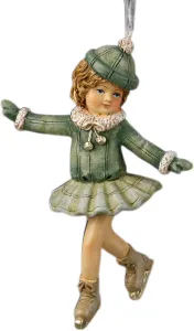 Елочная игрушка Erich Krause Decor. Девочка на катке 62440 фото
