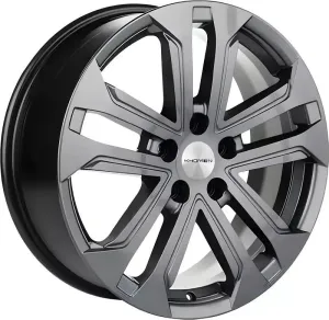 Литые диски Khomen KHW1803 Haval Dargo 18x7" 5x114.3мм DIA 66.5мм ET 40мм Gray фото