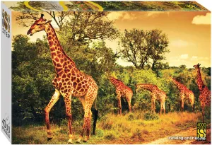 Пазл Step Puzzle Южноафриканские жирафы 85420 (4000 эл) фото