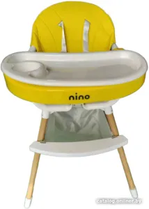 Высокий стульчик Nino Lark (желтый) фото