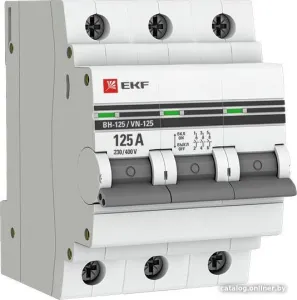 Выключатель нагрузки EKF PROxima ВН-125 3P 125А SL125-3-125-pro фото