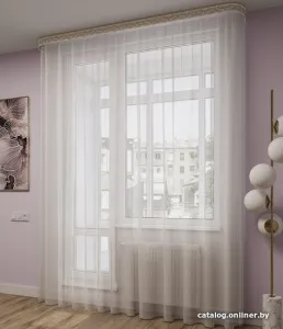 Тюль Legrand Лен 2x2.6 м (белый) фото
