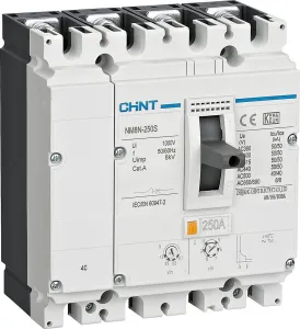 Выключатель автоматический Chint NM8N-125C 4Р 125A 36кА 271560 фото