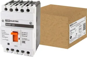 Выключатель автоматический TDM Electric ВА87-33 3Р 50А 18кА SQ0751-0007 фото