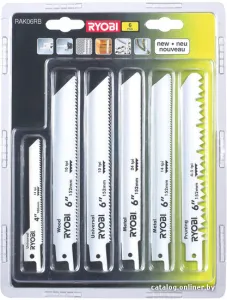 Набор оснастки Ryobi RAK06RB 6 предметов фото