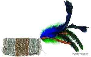 Игрушка для кошек Barry King BK-16012 Ролик 4x9,5 см серо-фиолетовый фото