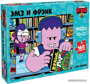 Пазл Brawl Stars ЭМЗ и Фрэнк PZ0019 (160 эл) фото