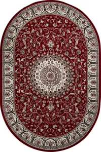 Ковер для жилой комнаты Merinos Gavana d409-OVAL-RED (2.5х4) фото