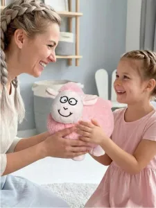 Игрушка-подушка BelToys Барашек Боб (розовый/розовый) фото