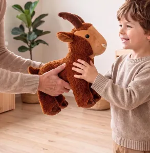 Классическая игрушка BelToys Коза (коричневый) фото