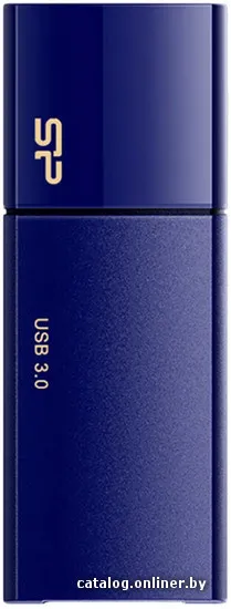 USB Flash Silicon-Power Blaze B05 Blue 128GB (SP128GBUF3B05V1D) фото
