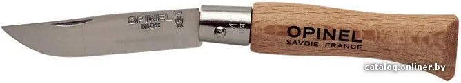 Туристический нож Opinel N°4 нержавеющая сталь фото