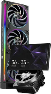 Система жидкостного охлаждения для процессора Thermalright Dynamic Vision PRO 360 ARGB (черный) фото