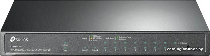 Настраиваемый коммутатор TP-Link TL-SG1210MPE фото