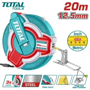 Лента мерная 20 м TOTAL TMT08206 фото