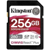 Карта памяти Kingston Canvas React Plus SDXC 256GB SDR2V6/256GB фото