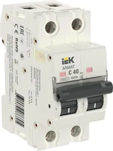 Выключатель автоматический IEK AR-M06N-2-C040 фото