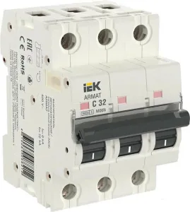 Выключатель автоматический IEK AR-M06N-3-C032 фото