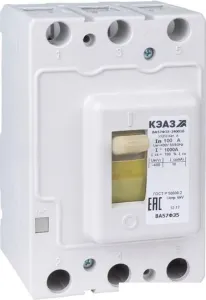 Выключатель автоматический КЭАЗ 160А 1600Im ВА57Ф35-340010 УХЛ3 400В AC 109307 фото