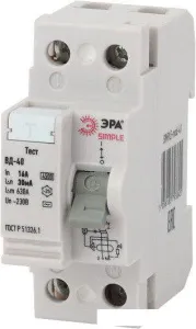 Устройство защитного отключения ЭРА Simple-mod-41 Б0039261 фото