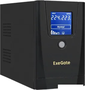Источник бесперебойного питания ExeGate Power Smart ULB-650.LCD.AVR.1SH.2C13 EX292769RUS фото