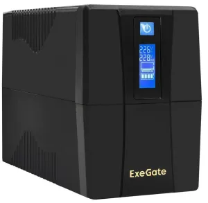 Источник бесперебойного питания ExeGate SpecialPro Smart LLB-600.LCD.AVR.2SH.RJ.USB EP285580RUS фото