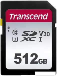 Карта памяти Transcend SDXC 300S 512GB фото