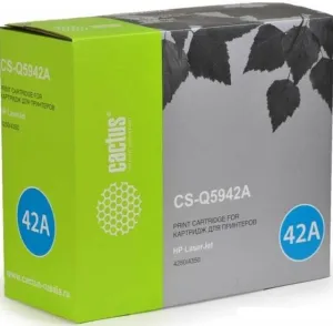 Картридж CACTUS CS-Q5942A (аналог HP Q5942A) фото