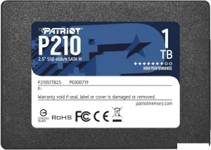 SSD Patriot P210 1TB P210S1TB25 фото