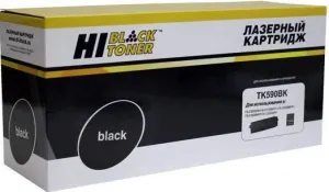 Картридж Hi-Black HB-TK-590BK (аналог Kyocera TK-590K) фото