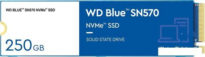 SSD WD Blue SN570 250GB WDS250G3B0C фото